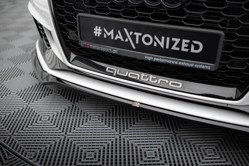 Maxton Design Front Diffusor V.5 Audi RS3 Sedan 8V Facelift