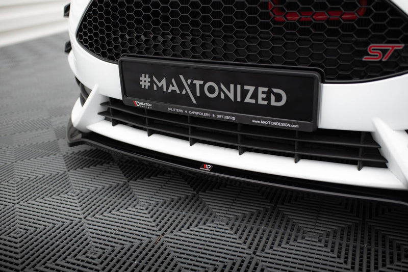 Maxton Design Front Diffuser V.5 Ford Fiesta ST Mk7 Facelift