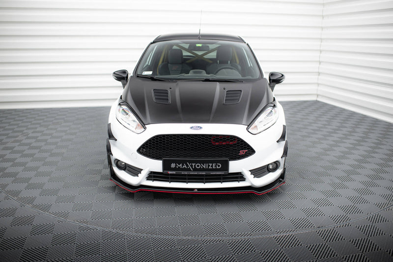 Maxton Design Front Diffuser V.5 Ford Fiesta ST Mk7 Facelift
