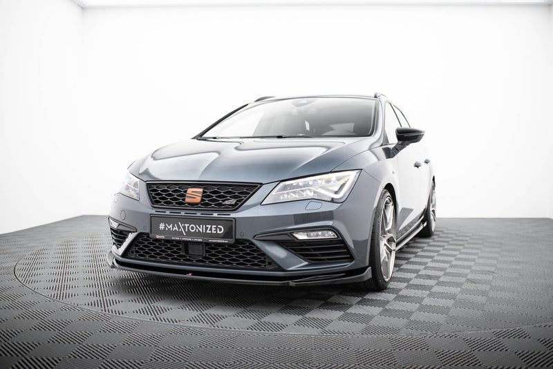 Maxton Design Front Diffusor V.5 Seat Leon Cupra / FR Mk3 FL