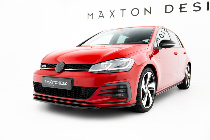Maxton Design Front Diffuser V.5 Volkswagen Golf GTI Mk7 Facelift