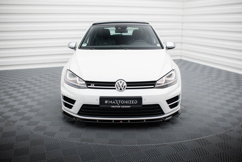 Maxton Design Front Diffusor V.5 Volkswagen Golf R / R-Line Mk7