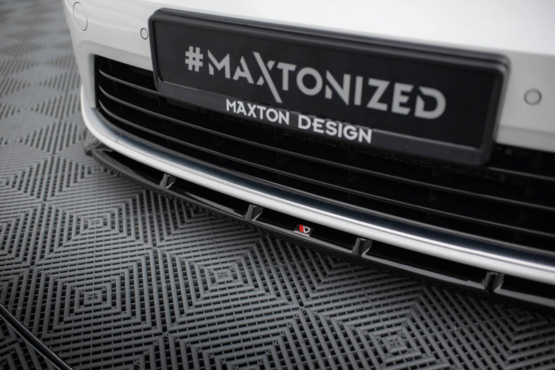 Maxton Design Front Diffusor V.5 Volkswagen Golf R / R-Line Mk7