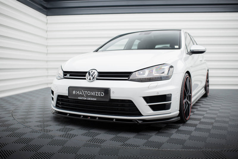 Maxton Design Front Diffusor V.5 Volkswagen Golf R / R-Line Mk7