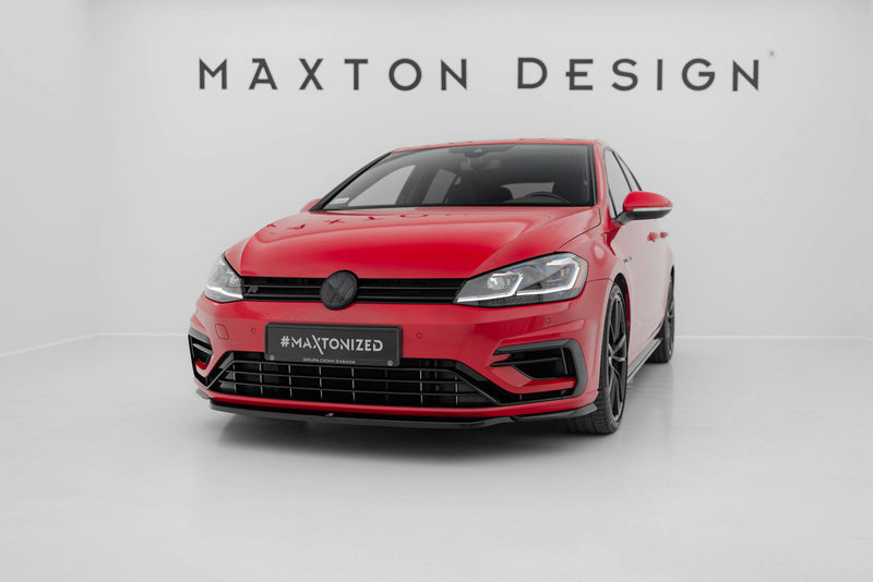 Maxton Design Front Diffusor V.5 Volkswagen Golf R / R-Line Mk7 Facelift