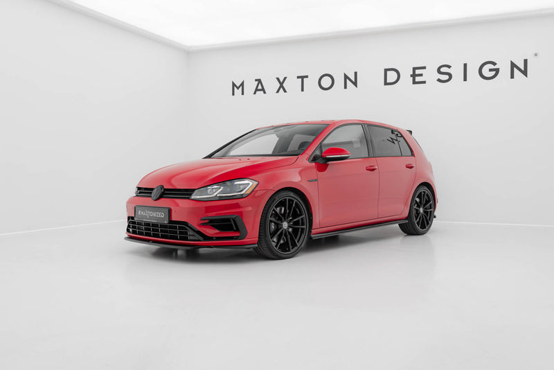 Maxton Design Front Diffusor V.5 Volkswagen Golf R / R-Line Mk7 Facelift