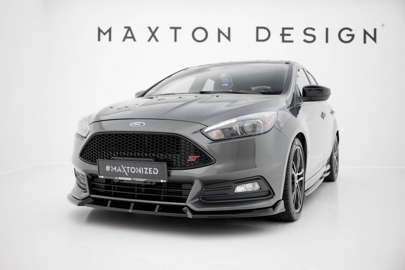 Maxton Design Front Diffusor V.6 Ford Focus ST Mk3 Facelift