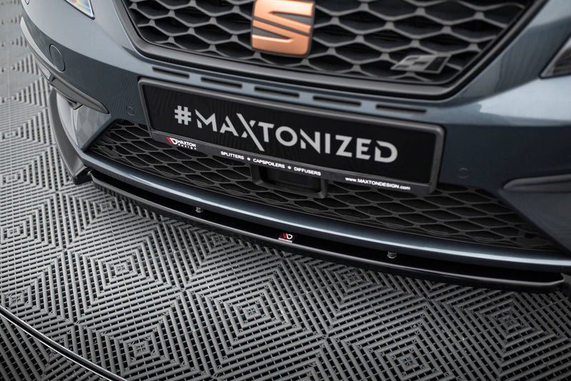 Maxton Design Front Diffusor V.6 Seat Leon Cupra / FR Mk3 FL