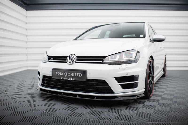 Maxton Design Front Diffusor V.6 Volkswagen Golf R / R-Line Mk7