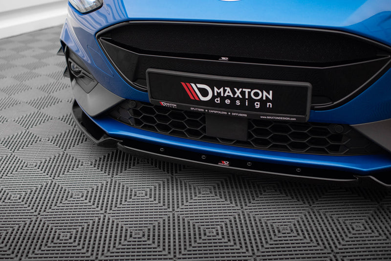 Maxton Design Front Diffusor V.7 Ford Focus ST / ST-Line Mk4