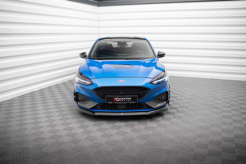 Maxton Design Front Diffusor V.8 Ford Focus ST / ST-Line Mk4