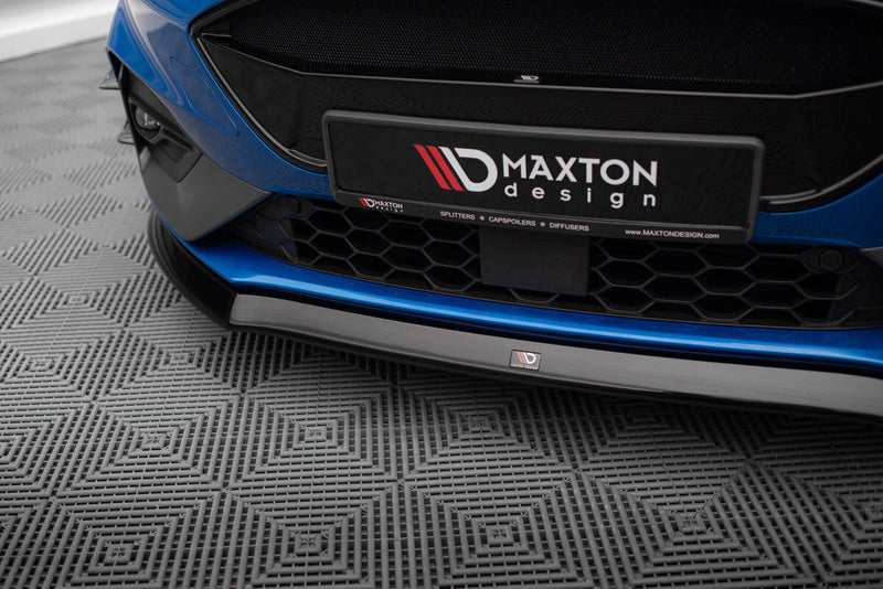 Maxton Design Front Diffusor V.8 Ford Focus ST / ST-Line Mk4