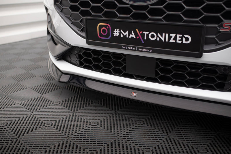 Maxton Design Front Diffusor V.8 Ford Focus ST / ST-Line Mk4 Facelift