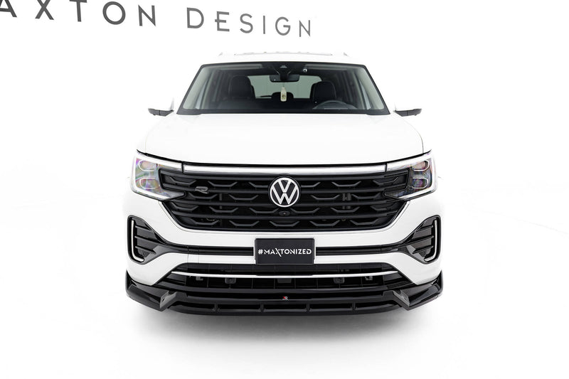 Maxton Design Front Diffusor Volkswagen Atlas R-Line Mk1 Facelift 2