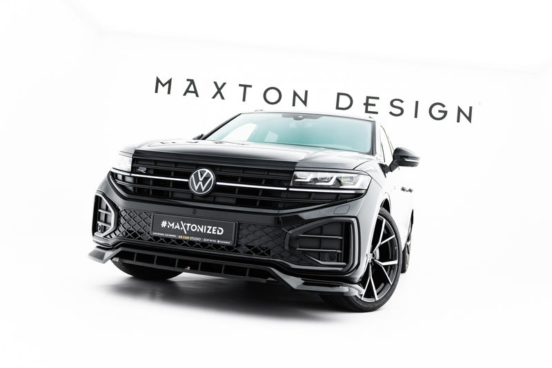Maxton Design Front Diffusor Volkswagen Touareg R-Line Mk3 Facelift