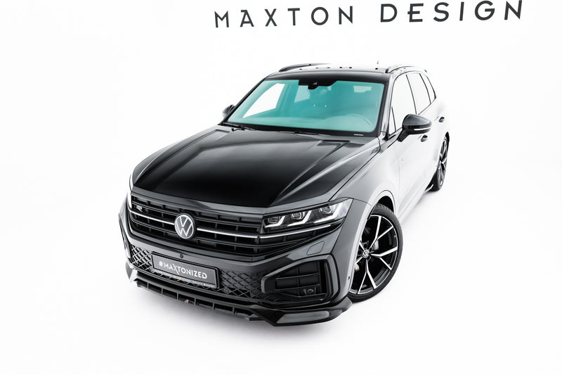 Maxton Design Front Diffusor Volkswagen Touareg R-Line Mk3 Facelift