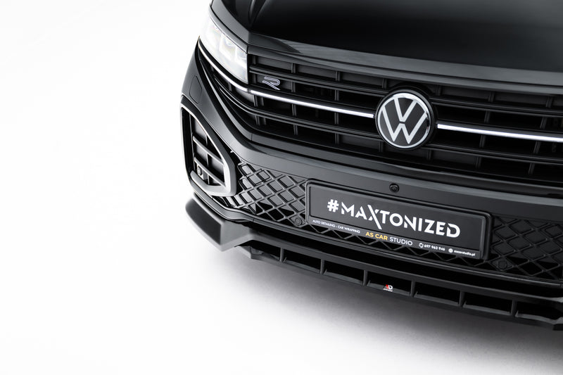 Maxton Design Front Diffusor Volkswagen Touareg R-Line Mk3 Facelift
