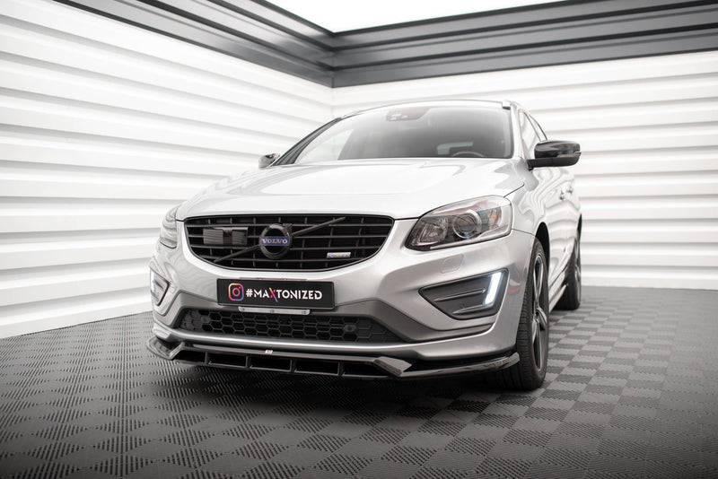 Maxton Design Front Diffusor Volvo XC60 R-Design Mk1 Facelift