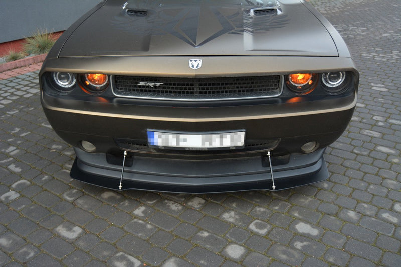 Maxton Design HYBRID FRONTDIFFUSOR V.1 DODGE CHALLENGER MK3. PHASE-I SRT8 COUPE
