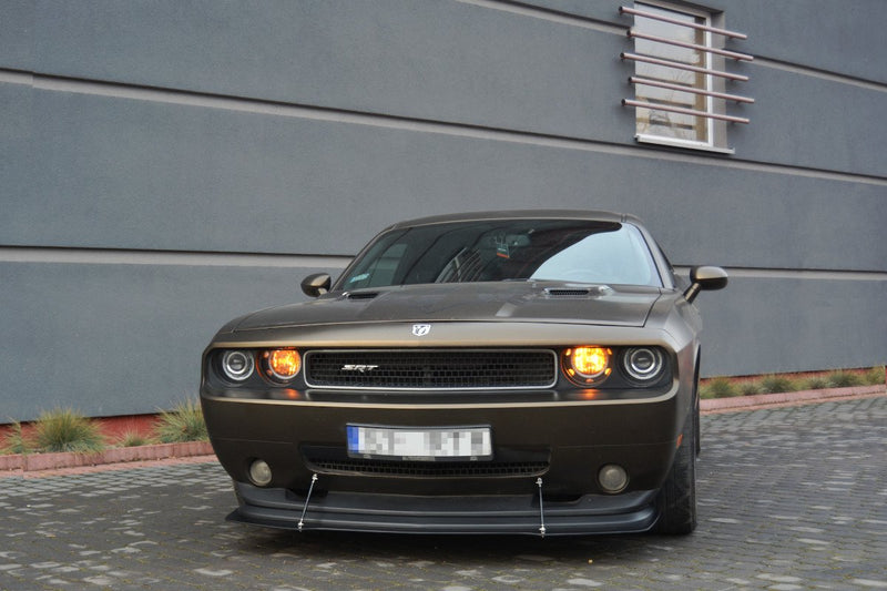 Maxton Design HYBRID FRONTDIFFUSOR V.1 DODGE CHALLENGER MK3. PHASE-I SRT8 COUPE