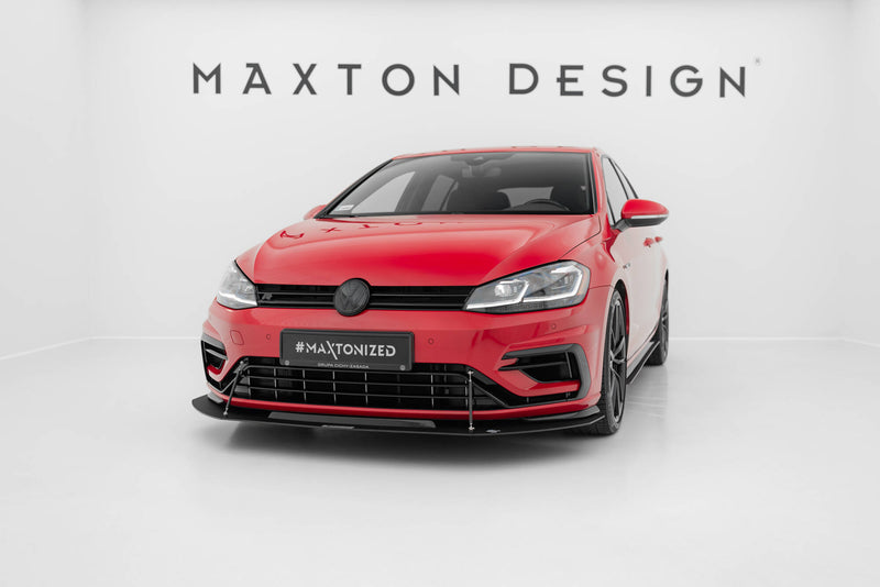 Maxton Design Hybrid Front Sport Diffusor VW Golf 7 R / R-Line Facelift