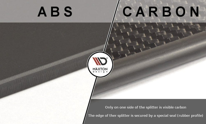 Maxton Design Hybrid Front Sport Diffusor VW Golf 7 R / R-Line Facelift