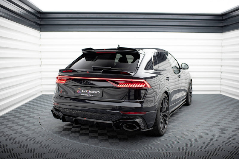 Maxton Design Niedriger Spoiler Cap 3D Audi Q8 / RSQ8 / SQ8 / Q8 S-Line Mk1