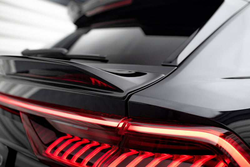 Maxton Design Niedriger Spoiler Cap 3D Audi Q8 / RSQ8 / SQ8 / Q8 S-Line Mk1