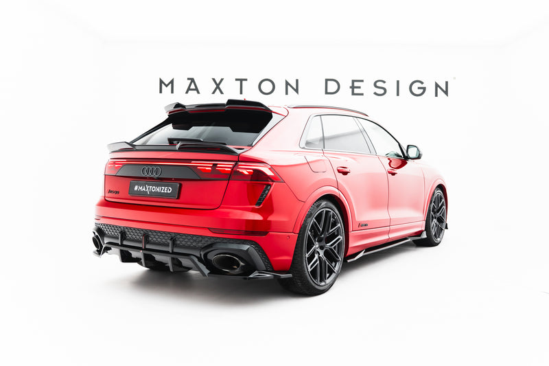 Maxton Design Niedriger Spoiler Cap 3D Audi RSQ8 Mk1 Facelift