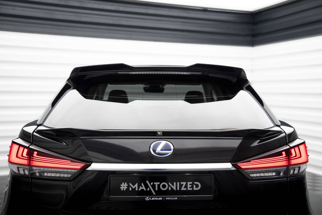 Maxton Design Niedriger Spoiler Cap 3D Lexus RX Mk4 Facelift