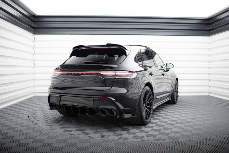 Maxton Design Niedriger Spoiler Cap 3D Porsche Macan GTS / Standard / T Mk1 Facelift 2