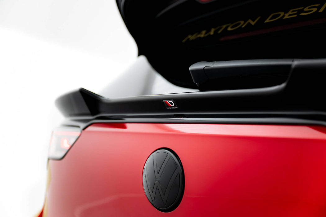 Maxton Design Niedriger Spoiler Cap 3D Volkswagen Golf GTI / GTI Clubsport / R / R-Line / GTE / GTD Mk8 / Mk8 Facelift