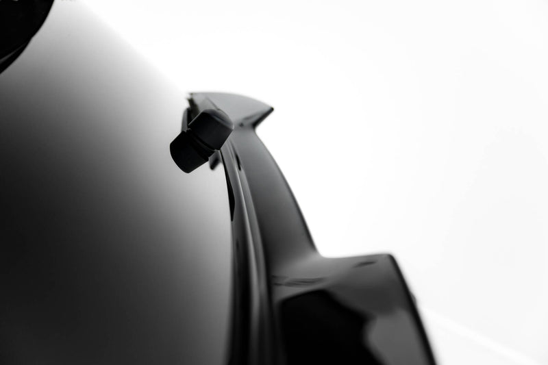 Maxton Design Niedriger Spoiler Cap 3D Volkswagen Golf GTI / GTI Clubsport / R / R-Line / GTE / GTD Mk8 / Mk8 Facelift