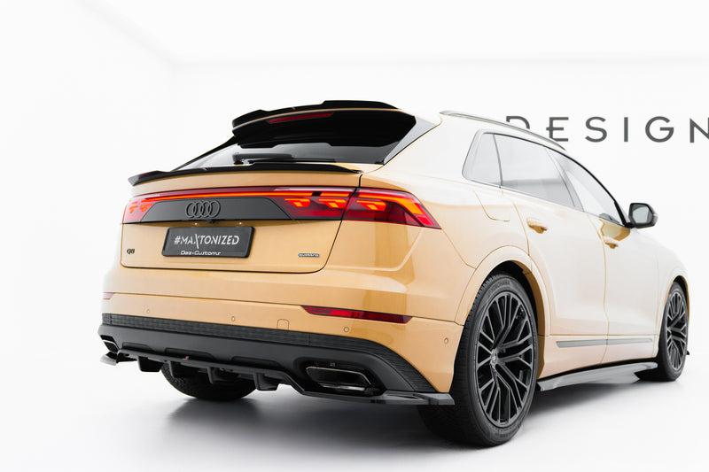 Maxton Design Niedriger Spoiler Cap Audi Q8 Mk1 Facelift