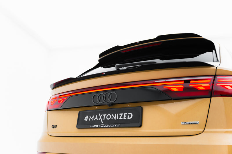 Maxton Design Niedriger Spoiler Cap Audi Q8 Mk1 Facelift