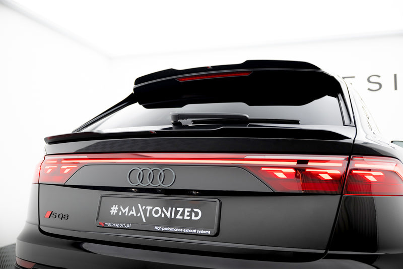 Maxton Design Niedriger Spoiler Cap Audi Q8 S-line / SQ8 Mk1 Facelift