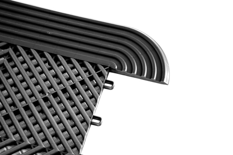 Maxton Design Modular "MAXTON Floor" Corner Edge Tile (Female Loops)