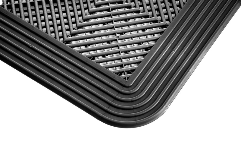 Maxton Design Modular "MAXTON Floor" Corner Edge Tile (Female Loops)