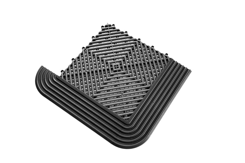 Maxton Design Modularer "MAXTON Floor"- Eckkantenfliese (Männliche Stifte)