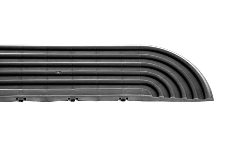Maxton Design Modularer "MAXTON Floor"- Eckkantenfliese (Männliche Stifte)