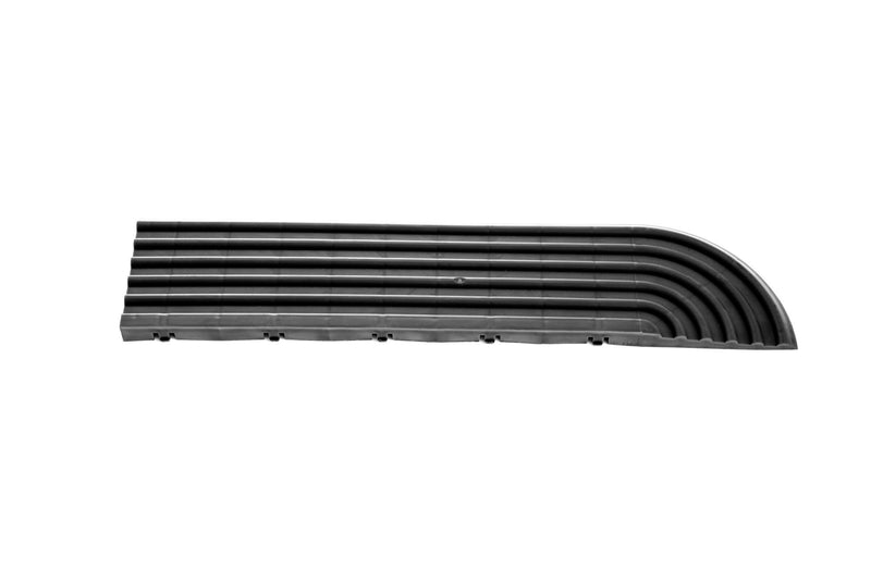 Maxton Design Modularer "MAXTON Floor"- Eckkantenfliese (Männliche Stifte)