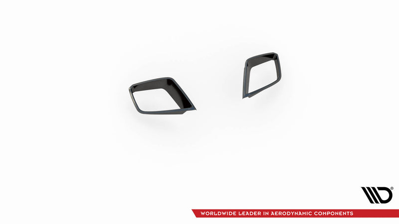 Maxton Design Prepreg Carbon Fiber Front Bumper Side Vents for BMW 1 Series F40 M-Pack/M135i