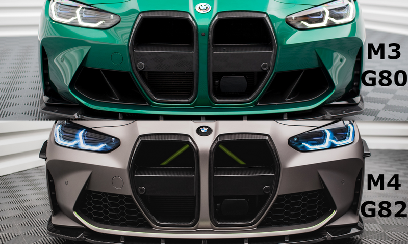 Maxton Design Prepreg Carbon Fiber Front Grill BMW M4 G82  / M3 G80