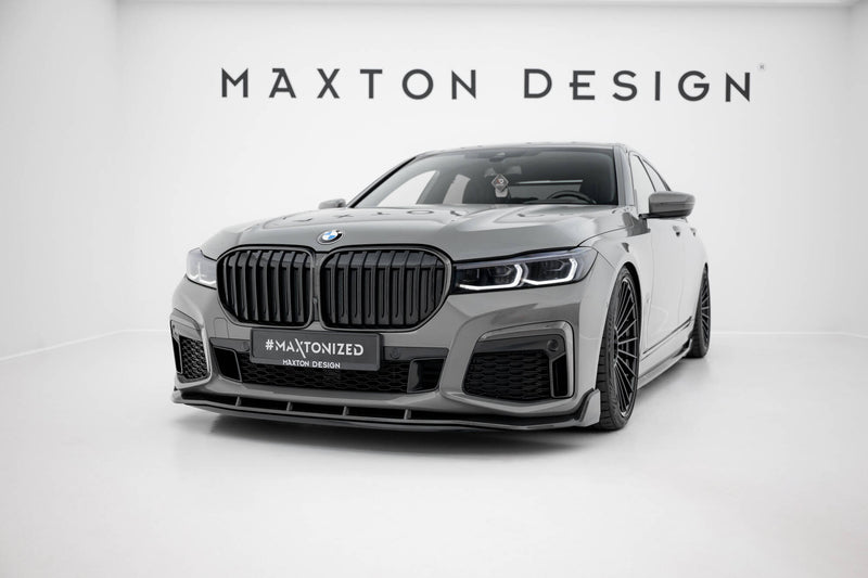 Maxton Design Prepreg Carbon Fiber Front Diffusor + ABS Diffusor BMW 7 M-Pack G11 Facelift