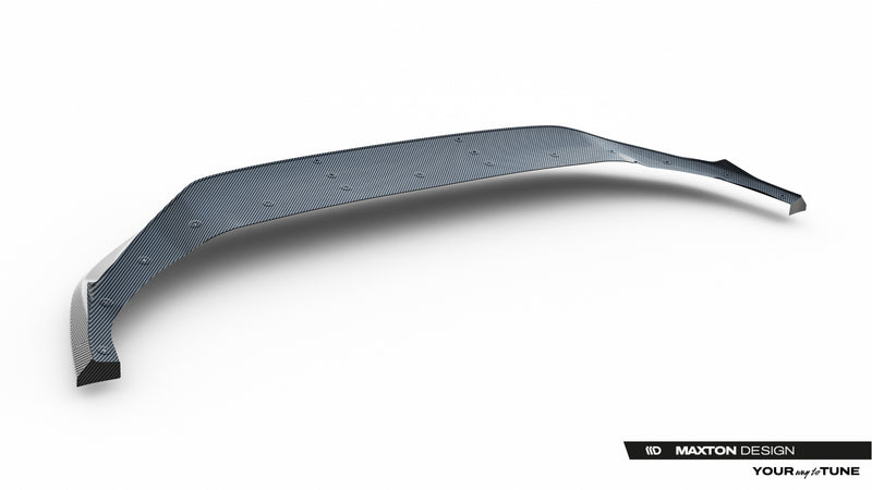 Maxton Design Prepreg Carbon Fiber Front Diffuser Audi SQ8 / Q8 S-Line Mk1 Facelift