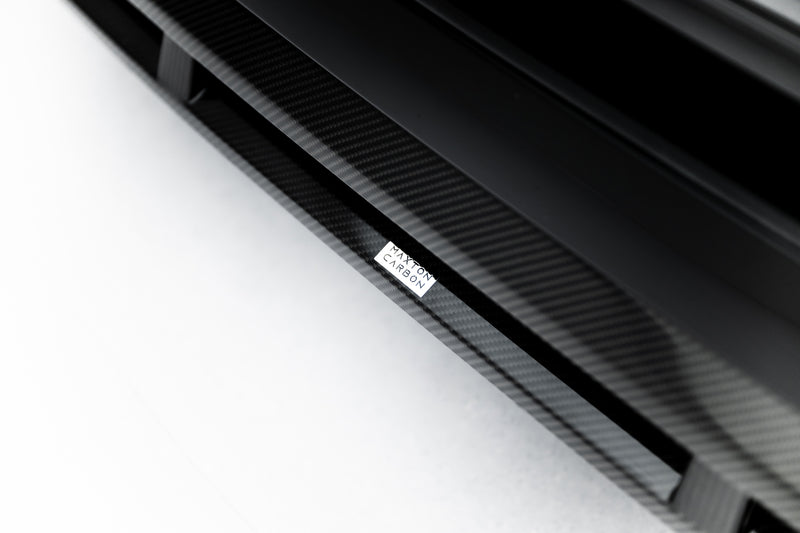 Maxton Design Prepreg Carbon Fiber Front Diffuser Audi SQ8 / Q8 S-Line Mk1 Facelift