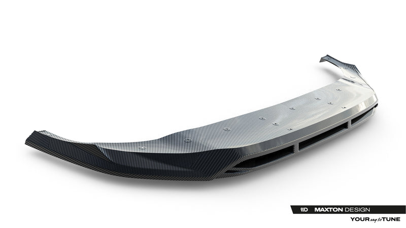 Maxton Design Prepreg Carbon Fiber Front Diffuser Audi SQ8 / Q8 S-Line Mk1 Facelift