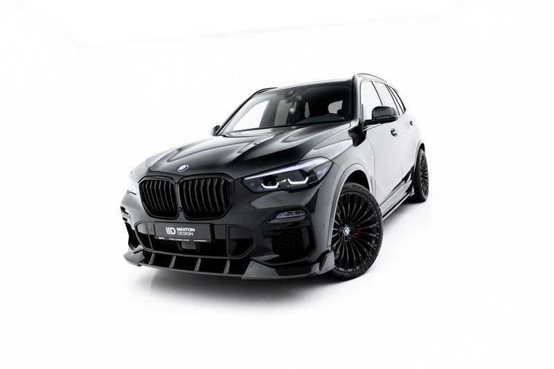 Maxton Design Prepreg Carbon Fiber Front Diffuser BMW X5 M-Pack G05