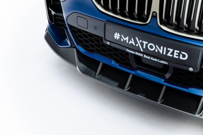 Maxton Design Prepreg Carbon Fiber Front Diffuser BMW X7 M-Pack G07