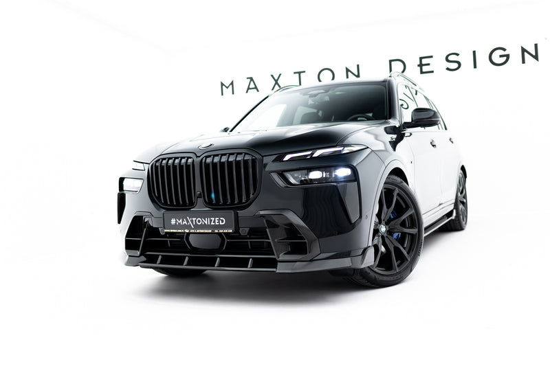 Maxton Design Prepreg Carbon Fiber Front Diffusor BMW X7 M-Pack G07 Facelift